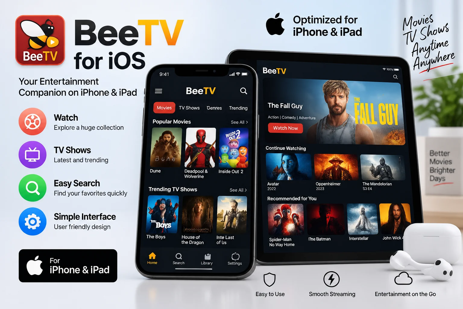 install beetv on iOS