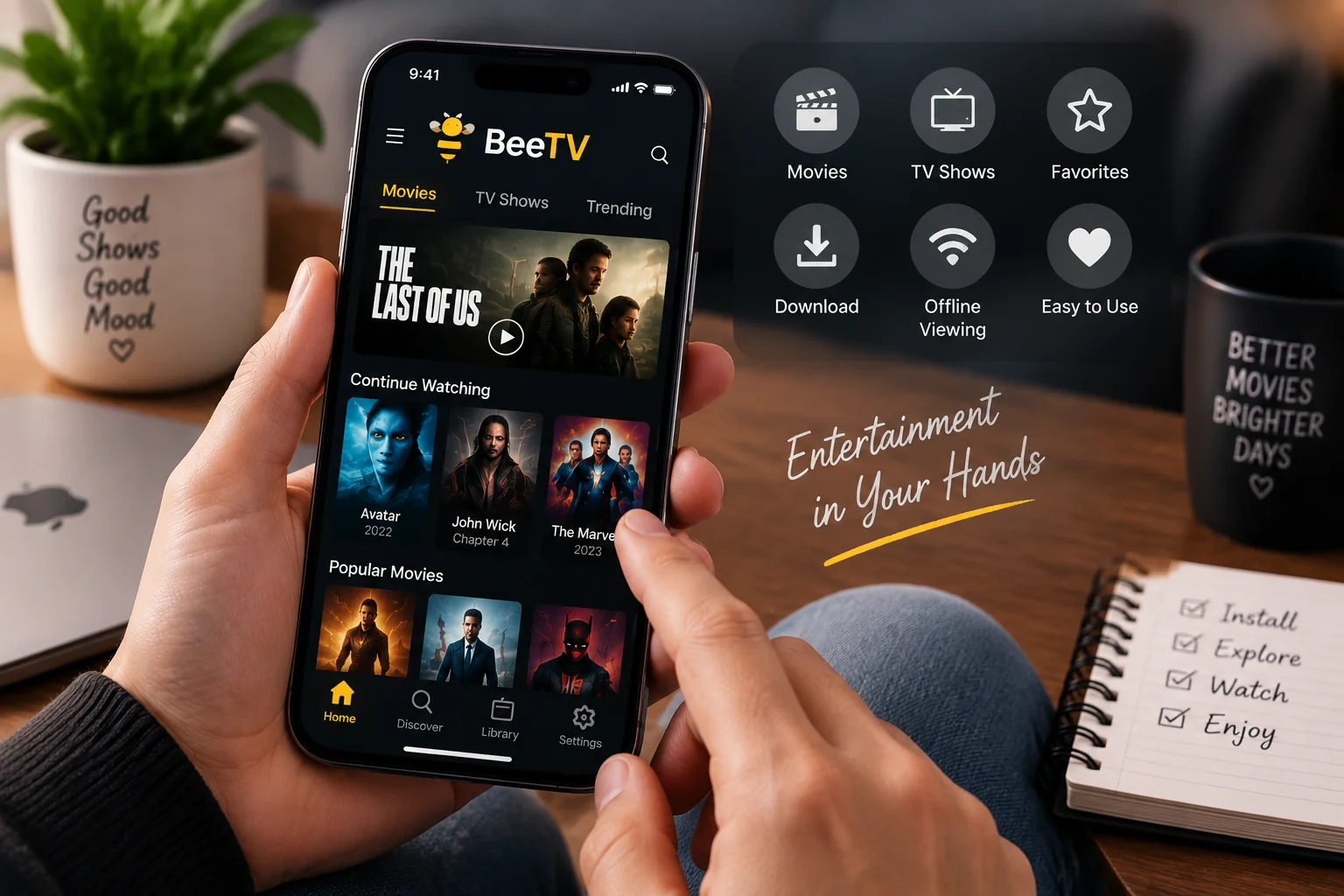 Beetv on iphone